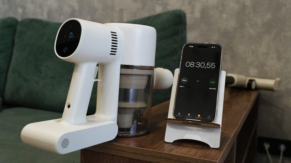 Dreame R10s Aqua: Время работы