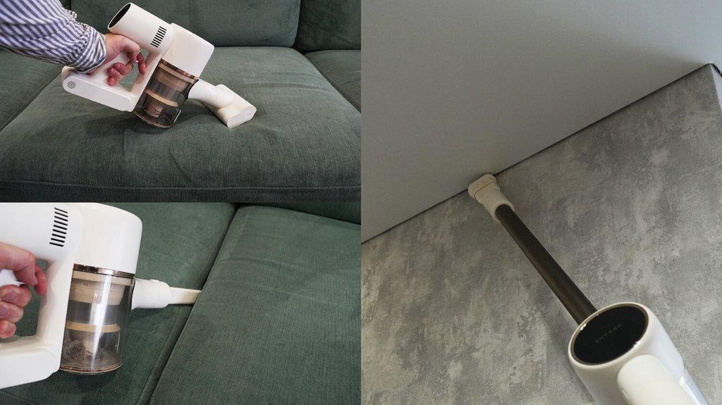 Dreame R10s Aqua: Применение дополнительных насадок