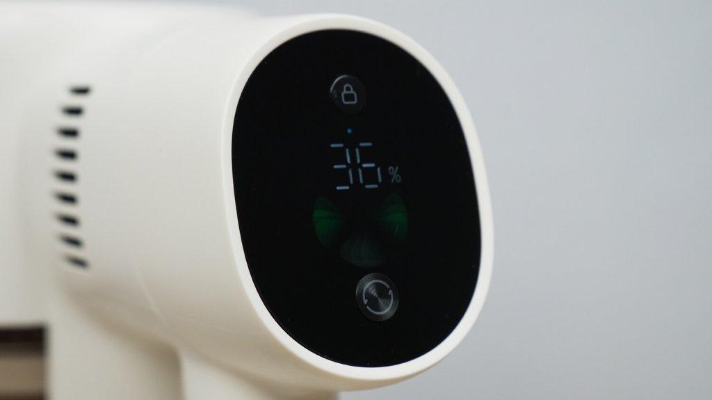 Dreame R10s Aqua: дисплей