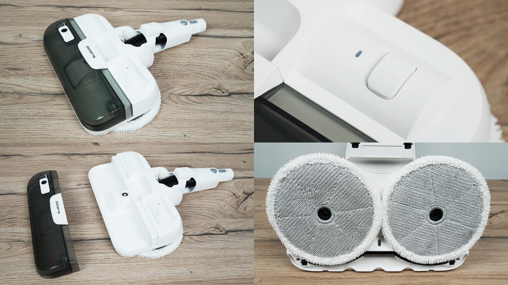 Polaris PVCSDC 3000 Wi-Fi IQ Home: насадка-полотёр Polaris PVCSDC 3000 Wi-Fi IQ Home: насадка-полотёр