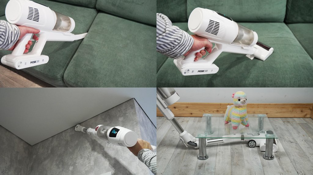 Polaris PVCSDC 3000 Wi-Fi IQ Home: Применение дополнительных насадок Polaris PVCSDC 3000 Wi-Fi IQ Home: Применение дополнительных насадок