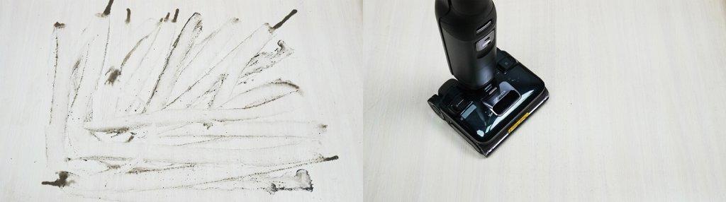 Roborock F25 Ultra: Мойка пола от грязи