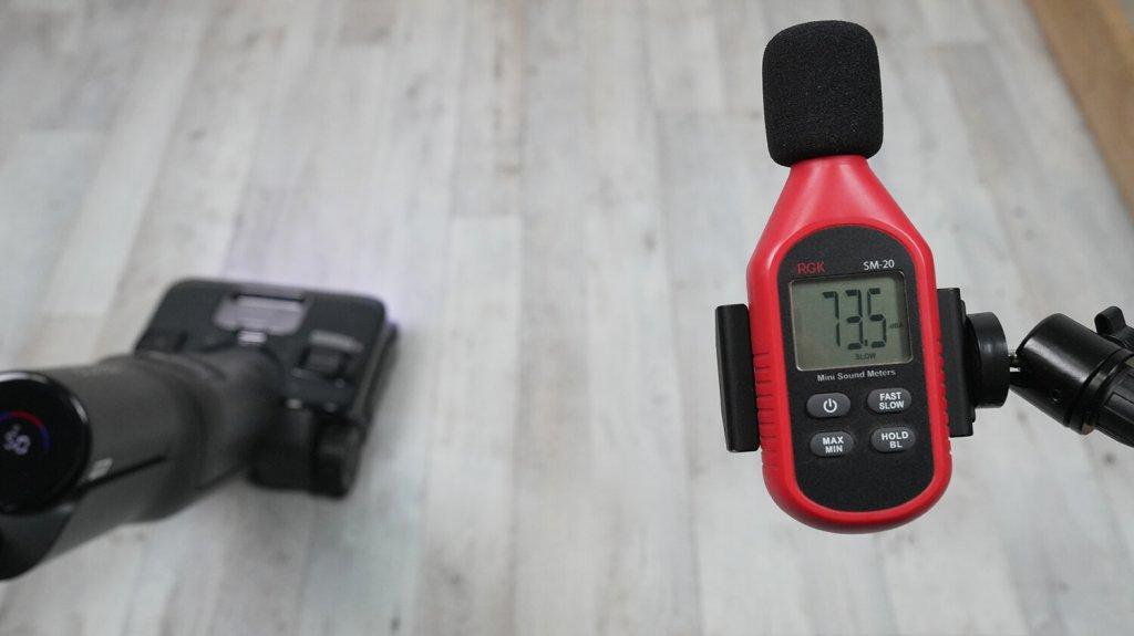 Roborock F25 Ultra: Уровень шума