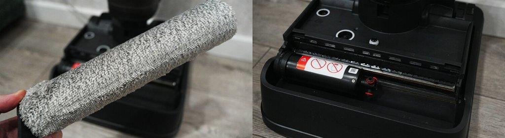 Roborock F25 Ultra: Качество самоочистки роллера