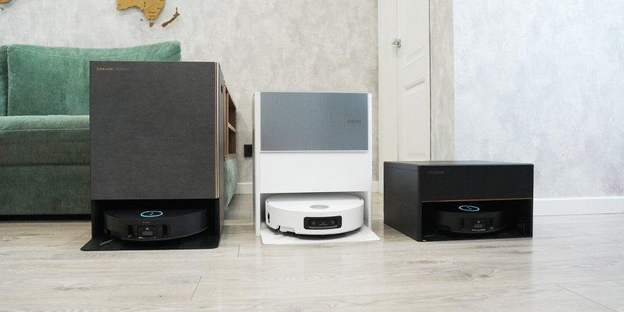 Сравнение Dreame Matrix10 Ultra, Aqua10 Ultra Roller Complete и X50 Master / Ultra Complete