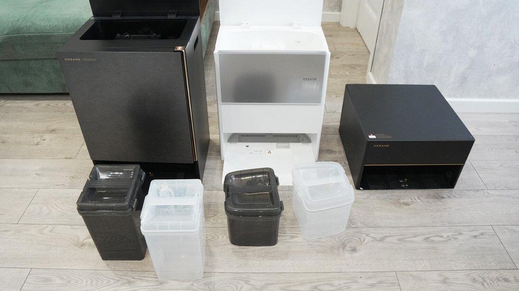 Сравнение Dreame 2025: Баки для воды