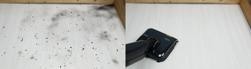 Trouver M50 Ultra: Сбор мусора на ламинате