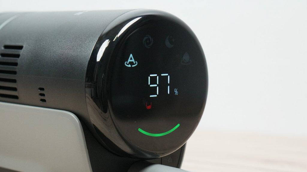 Dreame H12 Dual FlexReach: Дисплей