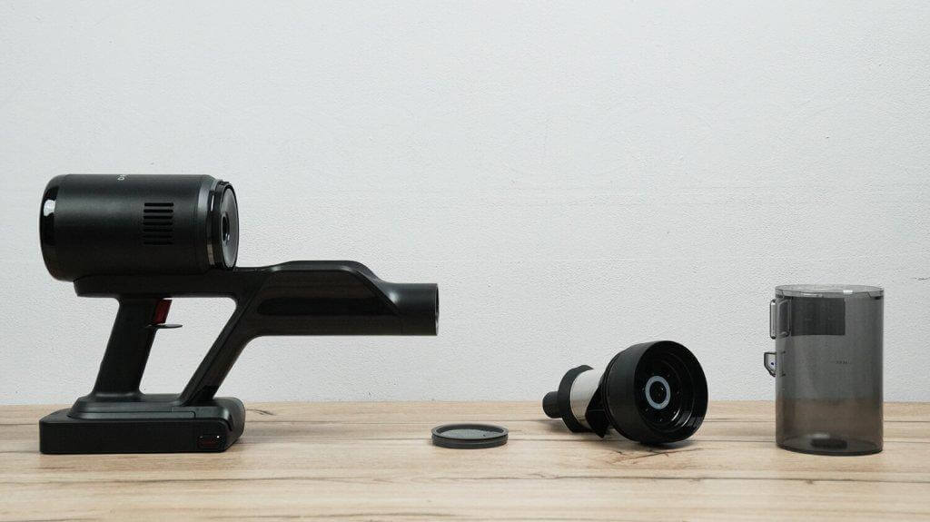 Dreame H12 Dual FlexReach: Система фильтрации пылесоса для сухой уборки