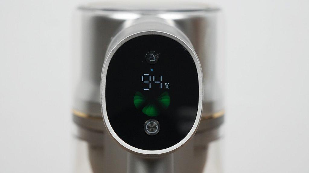 Dreame R20 Essential: Дисплей и панель управления