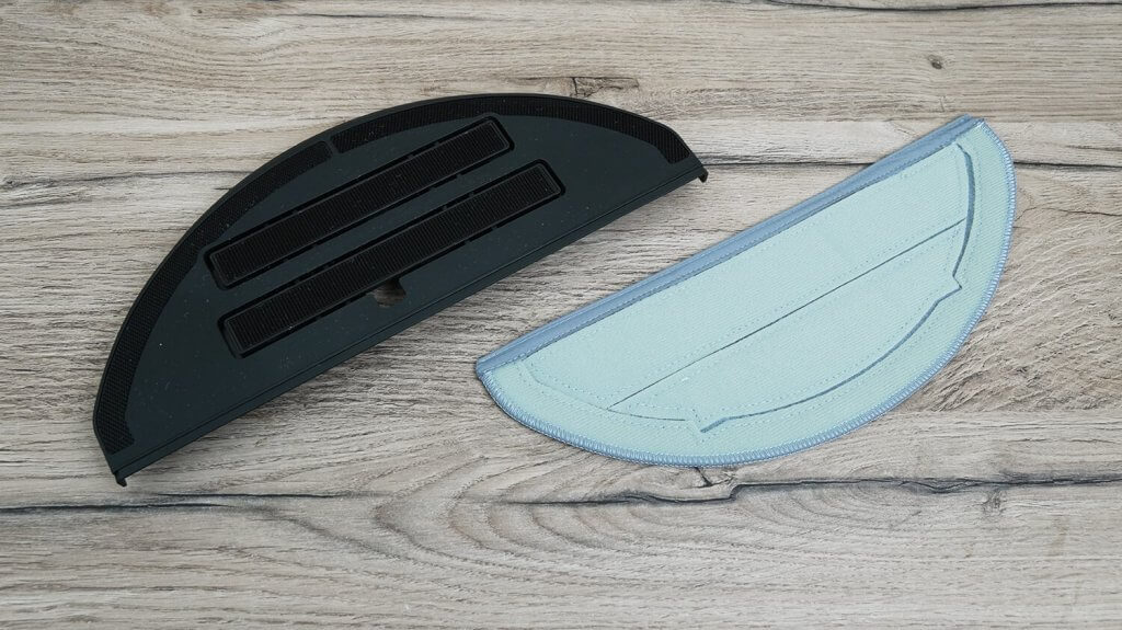 Roborock S8 Pro Plus: держатель с салфеткой Roborock S8 Pro Plus: держатель с салфеткой