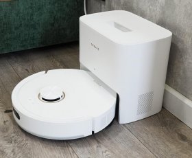 Dreame F21 Plus: самоочистка на станции, удлиненная боковая щётка, 20 000 Па