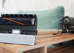 TROUVER G70 Detect: насадка с двумя роллерами, 225 аВт, влажная уборка!