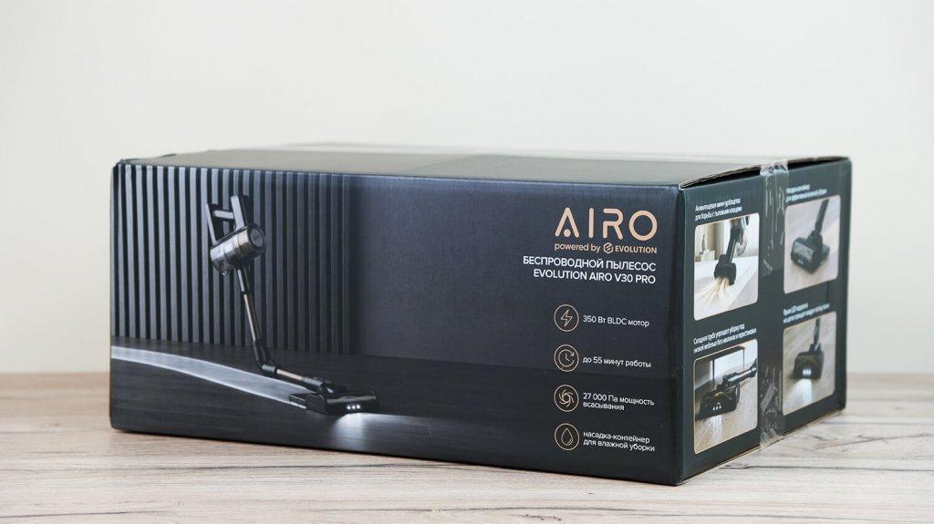 EVOLUTION AIRO V30 PRO: Коробка