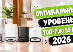 Лучшие роботы-пылесосы до 50000 рублей в 2026 году: умные, мощные, эффективные!