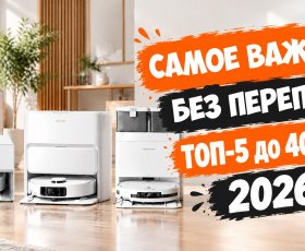 Лучшие роботы-пылесосы до 40000 рублей в 2026 году: первые серьезные возможности!