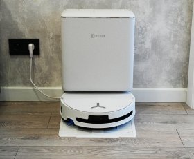 ECOVACS DEEBOT T90 PRO OMNI: 30 000 Па, сверхбыстрая зарядка, роллер для мойки пола